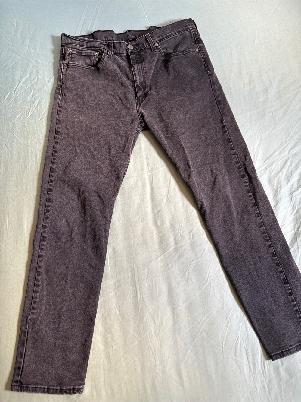 Levi's Dark Charcoal Slim Straight Jeans